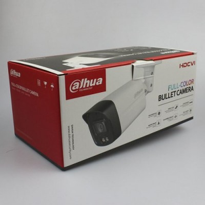 HDCVI видеокамера Dahua 2 Мп HAC-HFW1239TLMP-A-LED (3.6mm) со встроенным микрофоном для системы видеонаблюдения